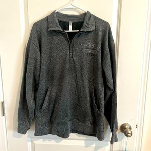 Deep Creek zip up crew neck